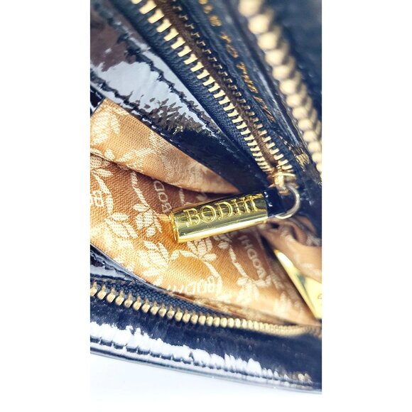 Bodhi Medium Soft Leather Clutch in‎ Black - Size 8.5 x 14 x 2 - Picture 6 of 10